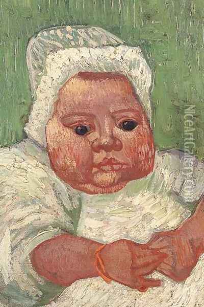 Baby Marcelle Roulin The II Oil Painting - Vincent Van Gogh