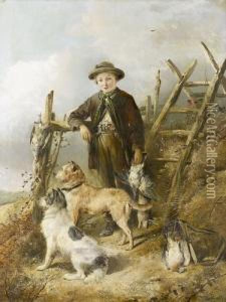 Nach Der Jagd. Oil Painting - William Morris