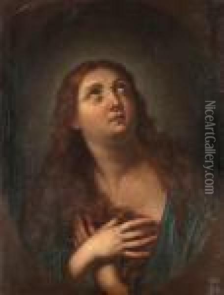 The Penitent Magdalene Oil Painting - Guido Reni