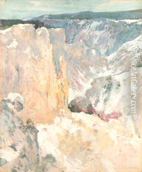 Twachtman, John Henry Oil Painting - John Henry Twachtman