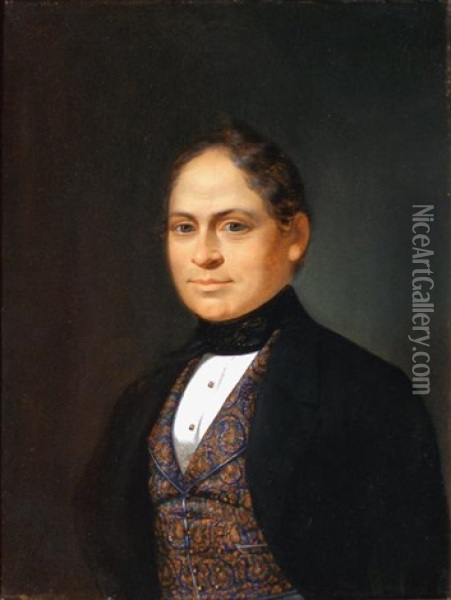 Portrait Oil Painting - John Joseph Bilfeldt