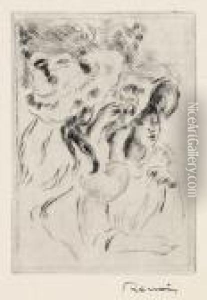 Le Chapeau Epingle (2eme Planche) Oil Painting - Pierre Auguste Renoir