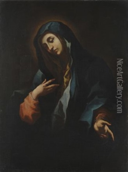 Vergine Dolente Oil Painting - Nicola Pillori