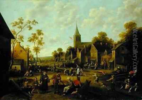 Kermesse Oil Painting - Joost Cornelisz. Droochsloot