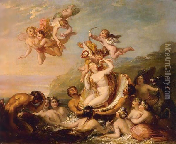 Birth Of Venus Oil Painting - Henry Howard
