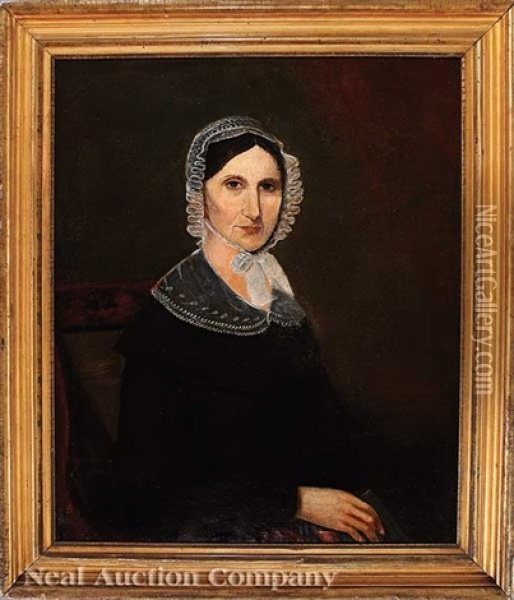 Portrait Of Woman Oil Painting - David Acheson Woodward