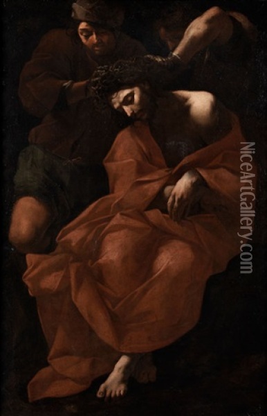 Dornkronung Christi Oil Painting - Antonio Pomarancio