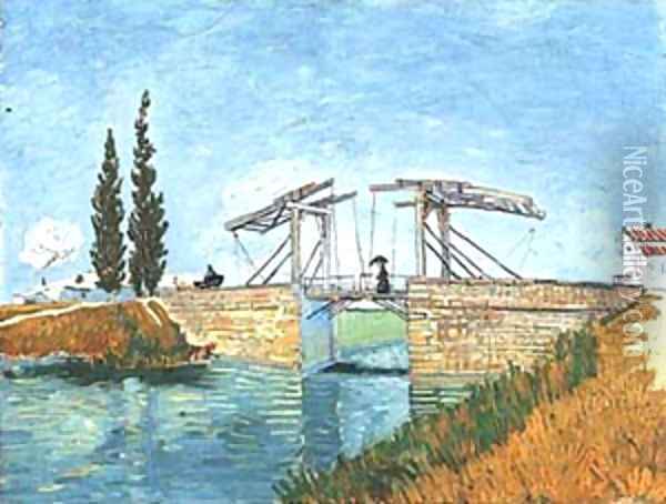 Landlois Bridge 1888 Oil Painting - Vincent Van Gogh
