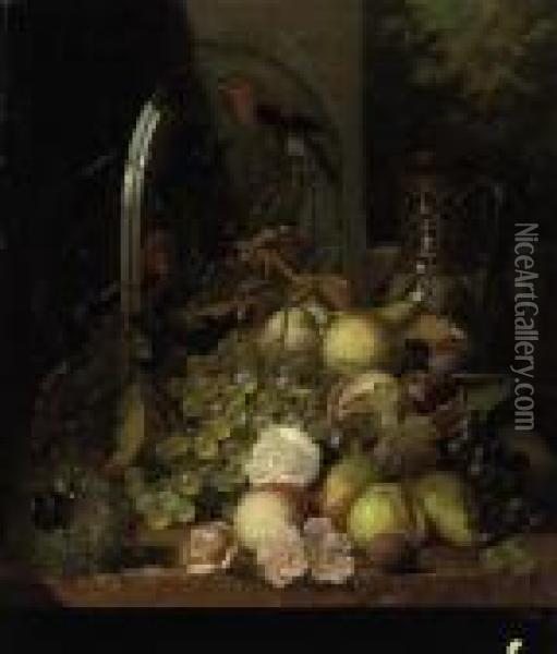Still Life Oil Painting - Henry George Todd