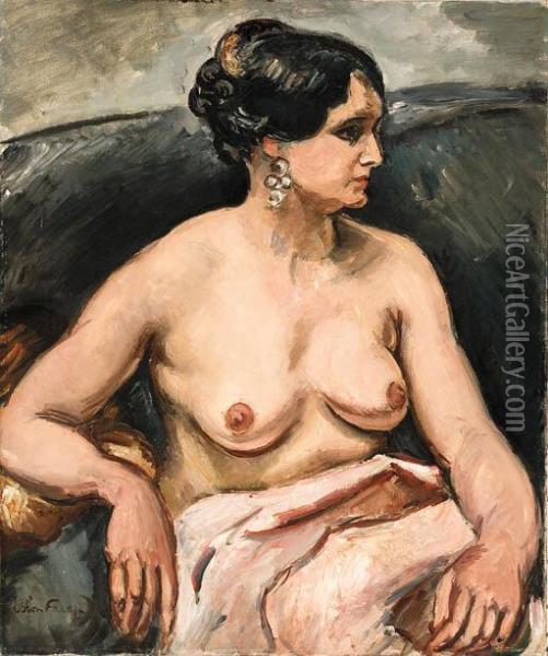 Femme Assise Oil Painting - Emile-Othon Friesz