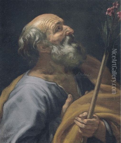 San Giuseppe Oil Painting - Baldassare Franceschini