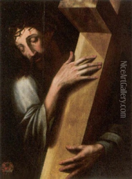 Der Kreuztragende Christus Oil Painting - Michiel Coxie the Elder