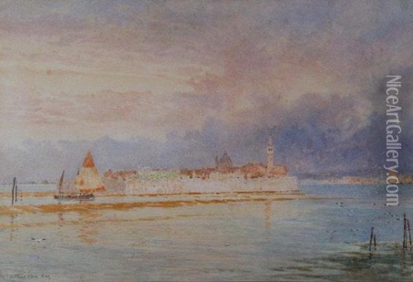 San Giorgio Maggiore, Venice Oil Painting - William Matthew Hale