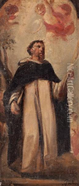 Santo Dominico Oil Painting - Antonio Caba Casamitjana