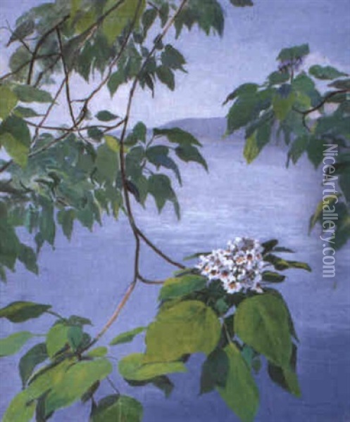 Trompetenbaumblute Oil Painting - Maximilian Lenz