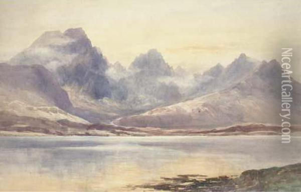The Cuillins Oil Painting - Finlay Mackinnon