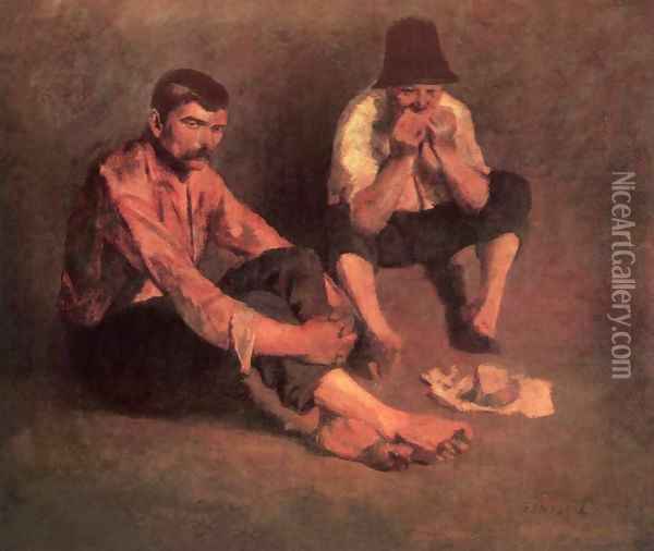 Lunch 1902 Oil Painting - De Lorme and Ludolf De Jongh Anthonie
