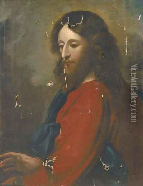 Christ Oil Painting - Raphael Lamarr West
