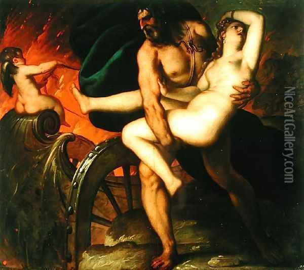 The Rape of Proserpine Oil Painting - (Alessandro) Padovanino (Varotari)