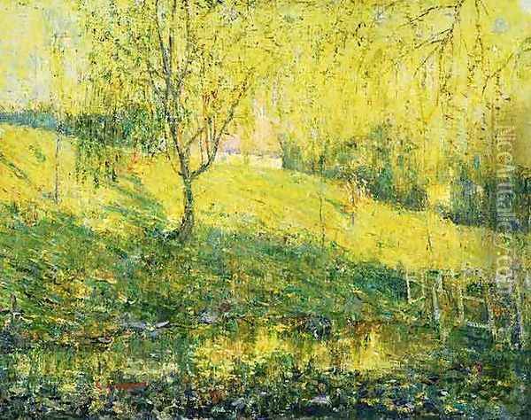 Spring Oil Painting - Ernest Lawson