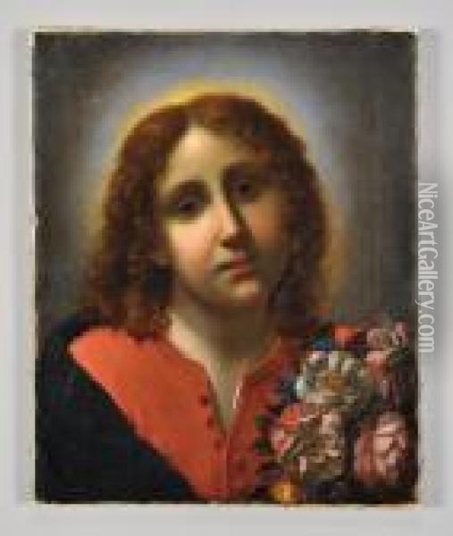 Gesu Fanciullo Oil Painting - Carlo Dolci