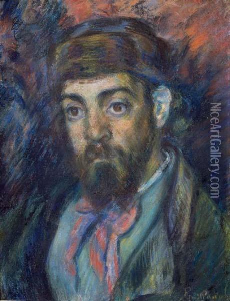 Portrait De Monsieur Martinez Oil Painting - Armand Guillaumin