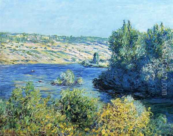The Seine At Vetheuil2 Oil Painting - Claude Oscar Monet