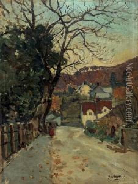 Trefriw, North Wales Oil Painting - James Wilson Morrice