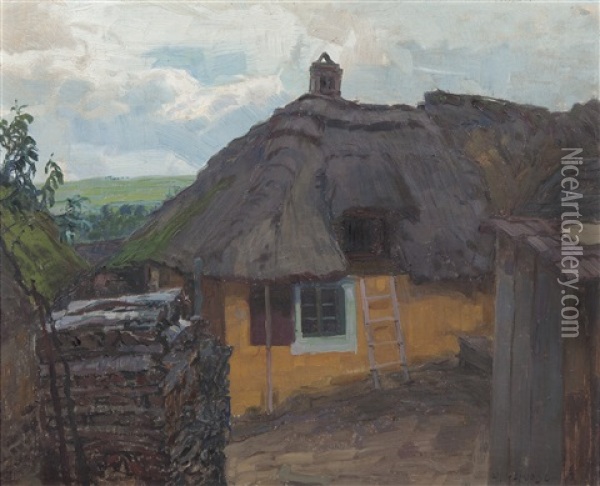 Z Dediny Oil Painting - Alois Kalvoda