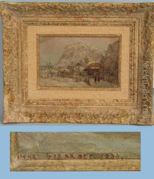 Studium An Der Ecole Royale Und Beaux-arts In Paris Oil Painting - Edouard-Henri Girardet