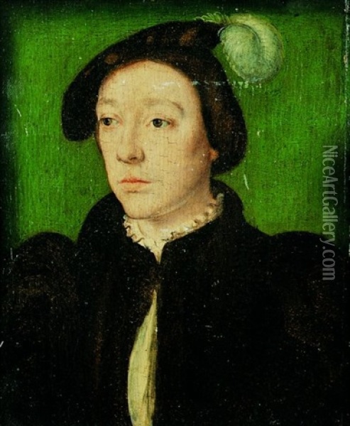 Portrait De Charles Duc D'angouleme Oil Painting -  Corneille de Lyon