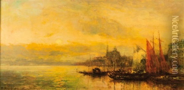 Venise Oil Painting - Francois Maury