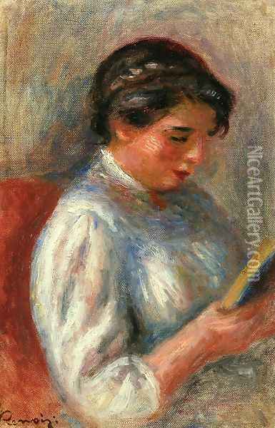 The Reader Oil Painting - Pierre Auguste Renoir