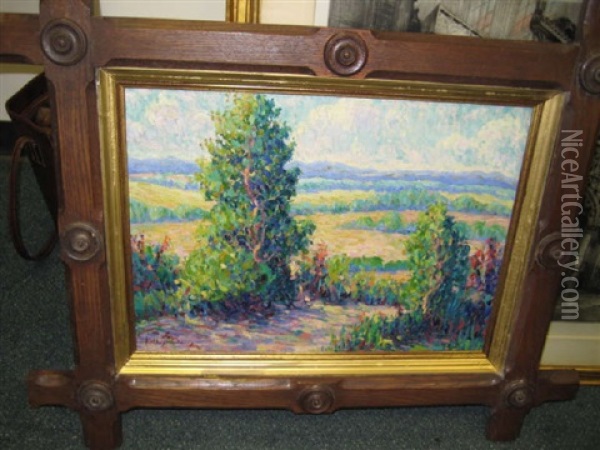 Missouri In Springtime Oil Painting - Kathryn E. Bard Cherry