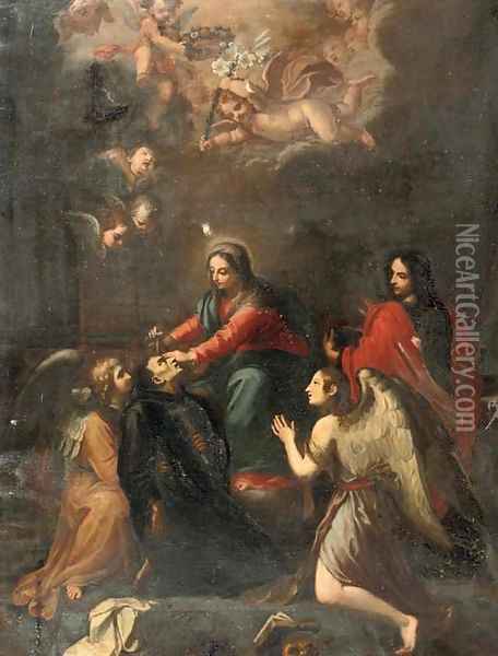 The death of a saint Oil Painting - Stefano Maria Legnani