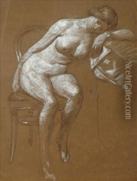 Nude Studies Oil Painting - Keeley Halswelle