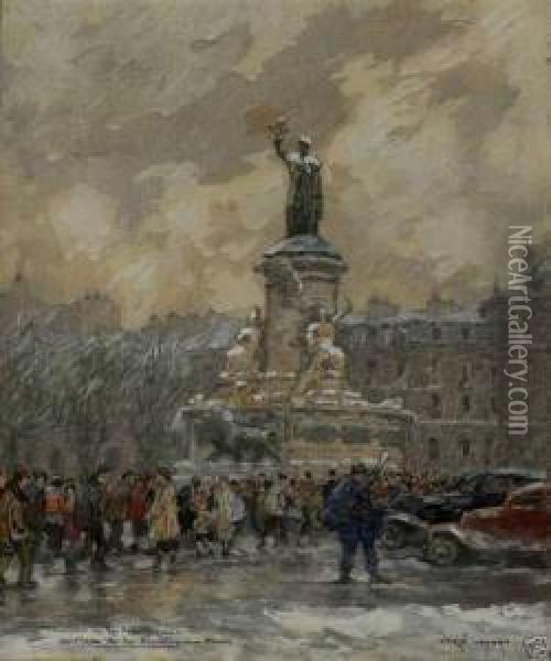 Paris Oil Painting - Jean Lefort