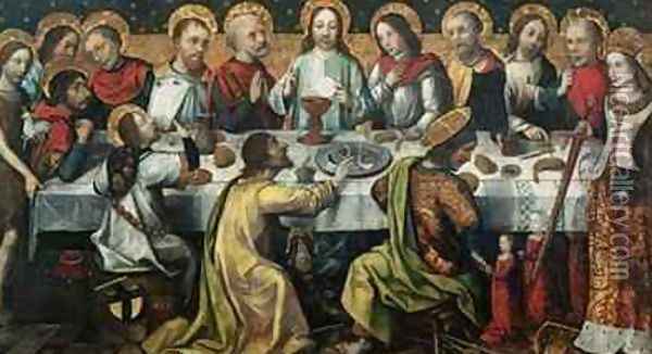 The Last Supper Oil Painting - Godefroy