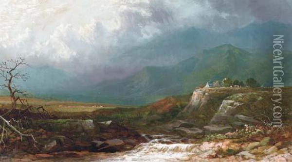 Gathering Storm Oil Painting - Joseph Wrightson McIntyre