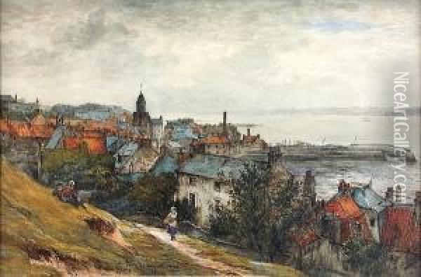 Queensferry Oil Painting - William Ewart Lockhart