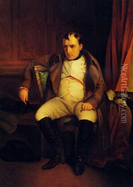Napoleone Oil Painting - Paul Delaroche