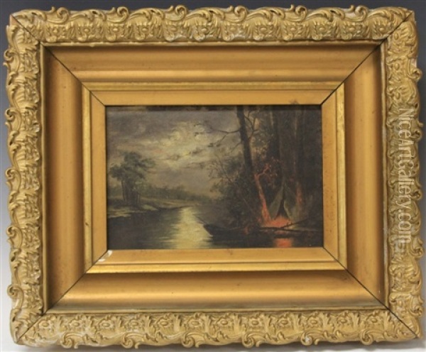 After Edward Bannister (1828-1901), Oil On Board Oil Painting - Edward Bannister