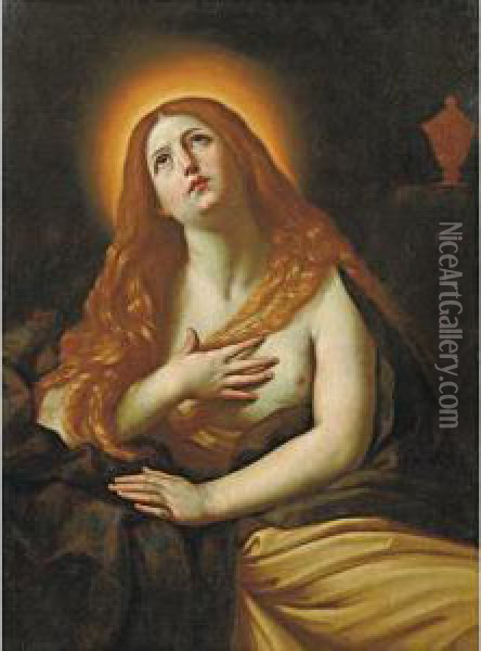 Maddalena Penitente Oil Painting - Baccio Bandinelli