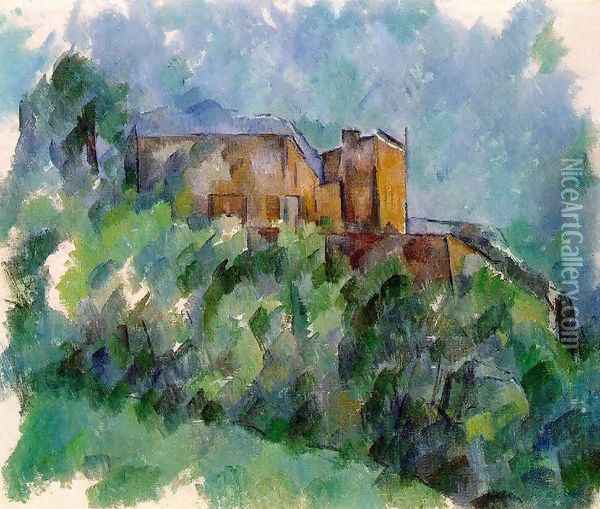 Chateau Noir3 Oil Painting - Paul Cezanne