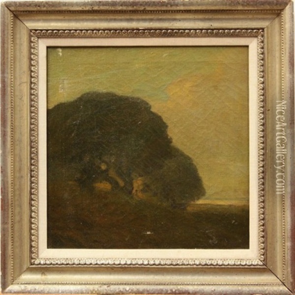 Lone Tree Oil Painting - Xavier Martinez