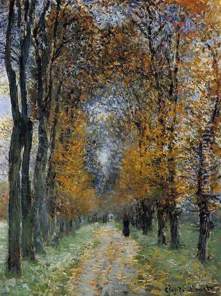The Avenue Oil Painting - Claude Oscar Monet