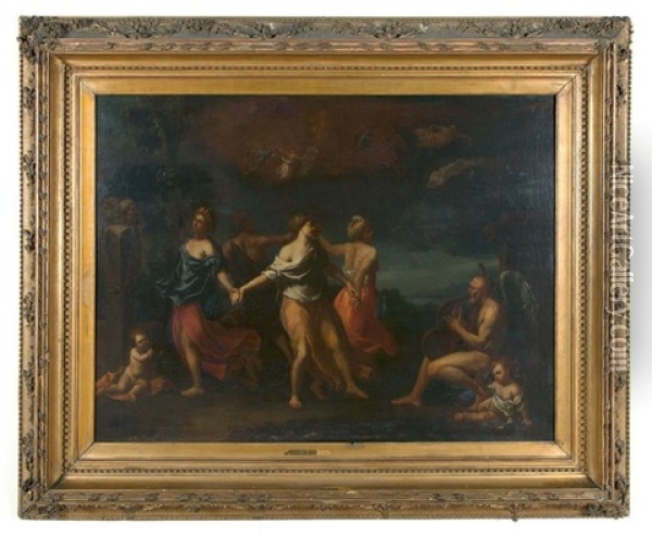 La Danse De La Vie Humaine Oil Painting - Nicolas Poussin