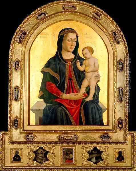 Virgin and Child Oil Painting - Giovanni Da Rimini