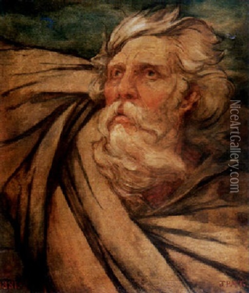 King Lear Oil Painting - James Pittendrigh Macgillivray