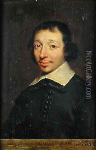 Portrait of Isaac-Louis Lemaistre de Sacy (1613-84) 1658 Oil Painting - Philippe de Champaigne